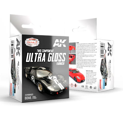 2 Komp Ultra Gloss varnish 80 ml (GP1ltr=398,75€)